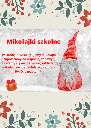 Mikołajki szkolne