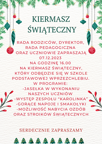 Kiermasz świąteczny 1