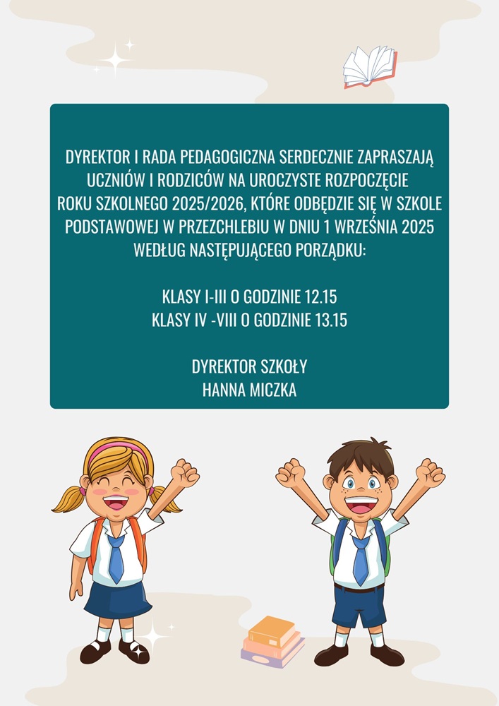 Rozpoczęcie roku szkolengo 2025